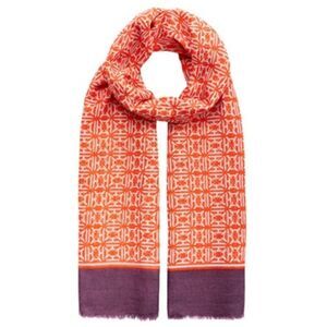 India Hicks Heritage Scarf - Poppy Red